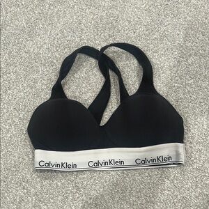 Calvin Klein Black Sports Bra